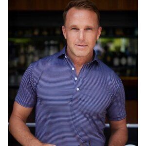 Collars & Co. Featherweight Relaxed Fit Polo Shirt Dress Collar Medium